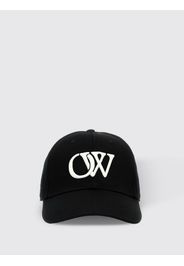 Cappello Off-White in cotone con logo a contrasto