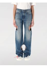 Jeans OFF-WHITE Donna colore Blue