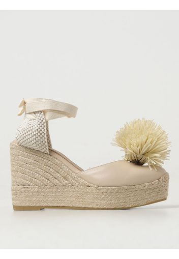 Espadrillas Parisia Paloma Barcelò in pelle con maxi nappa