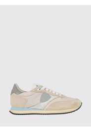 PHILIPPE MODEL Sneakers in camoscio e lurex