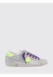 Sneakers Prsx Philippe Model in pelle used e cavallino animalier