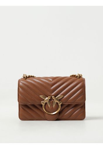 Borsa Love Mini Pinko in nappa matelassé