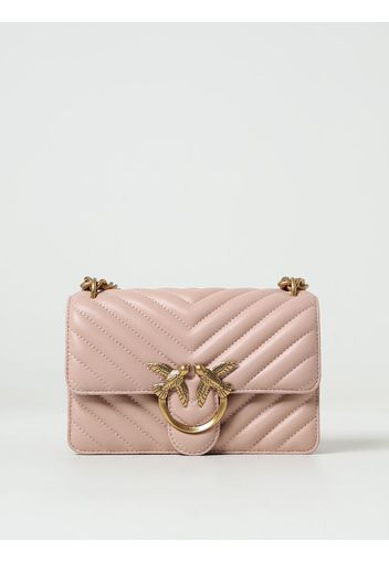 Borsa Love Mini Pinko in nappa matelassé