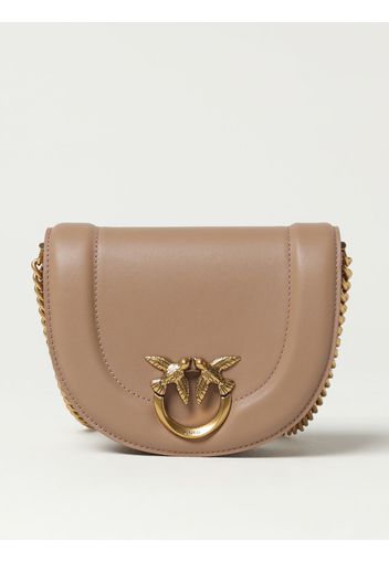 Borsa Love Click Round Pinko in misto pelle