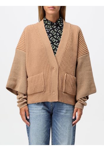 Cardigan a coste Pinko in lana e cashmere