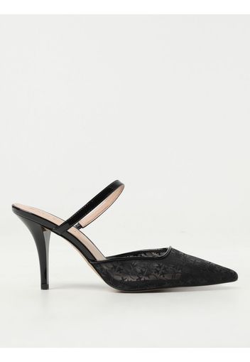 Slingback Pinko in mesh con logo