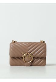 Borsa Love Mini Pinko in nappa matelassé