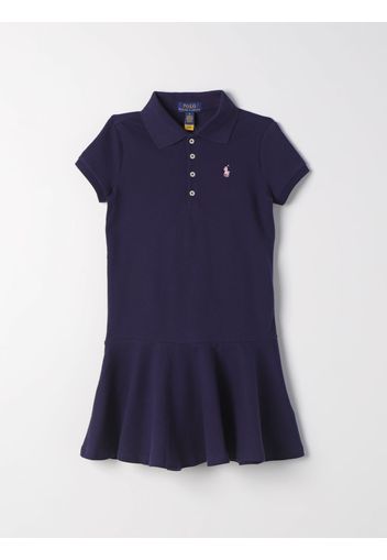 Abito POLO RALPH LAUREN Bambino colore Blue Navy