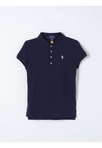 Polo POLO RALPH LAUREN Bambino colore Blue Navy