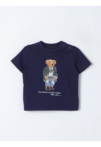 T-Shirt POLO RALPH LAUREN Bambino colore Blue Navy