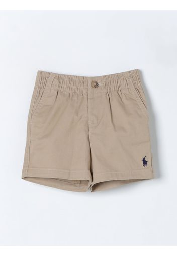 Pantaloncini POLO RALPH LAUREN Bambino colore Beige