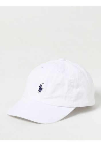 Cappello Polo Ralph Lauren in cotone con logo ricamato