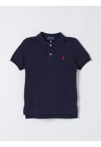 Polo POLO RALPH LAUREN Bambino colore Blue Navy