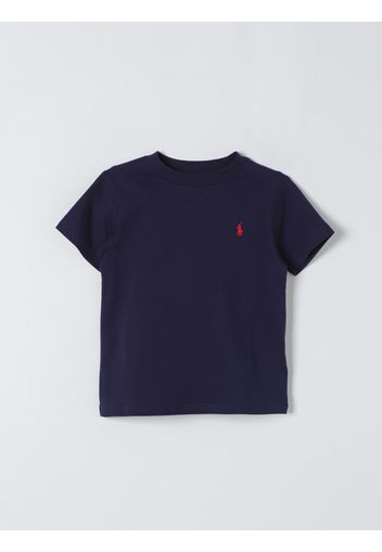 T-Shirt POLO RALPH LAUREN Bambino colore Blue Navy