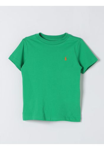 T-Shirt POLO RALPH LAUREN Bambino colore Verde