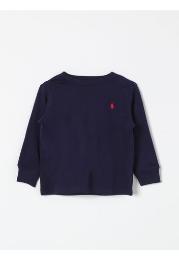 T-Shirt POLO RALPH LAUREN Bambino colore Blue Navy