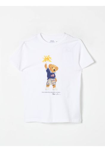 T-shirt in cotone Polo Ralph Lauren con stampa Bear