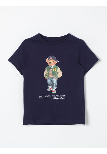 T-shirt in cotone Polo Ralph Lauren con stampa Bear