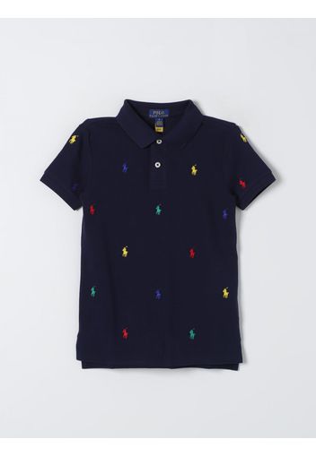 Polo POLO RALPH LAUREN Bambino colore Blue