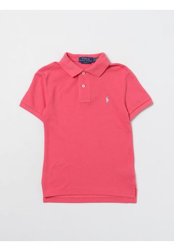 Polo POLO RALPH LAUREN Bambino colore Rosso