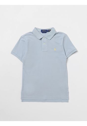 Polo POLO RALPH LAUREN Bambino colore Celeste