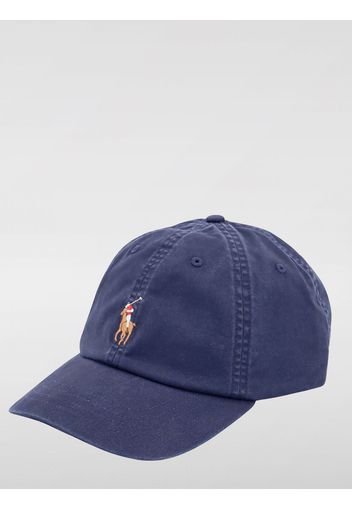 Cappello Polo Ralph Lauren in cotone con logo ricamato