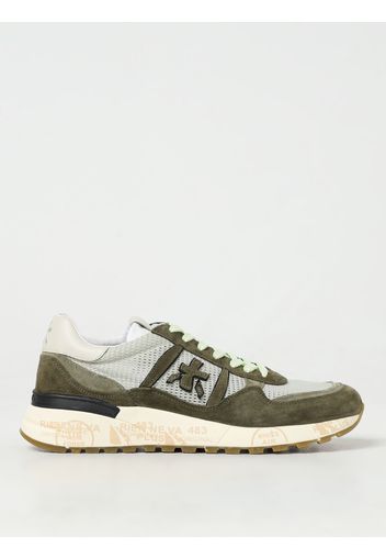 Sneakers Landeck Premiata in camoscio e nylon traforato