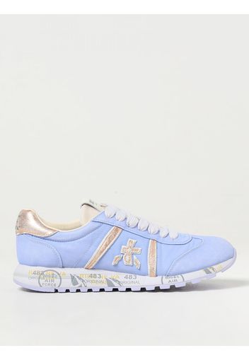 Sneakers Lucyd Premiata in pelle scamosciata e nylon