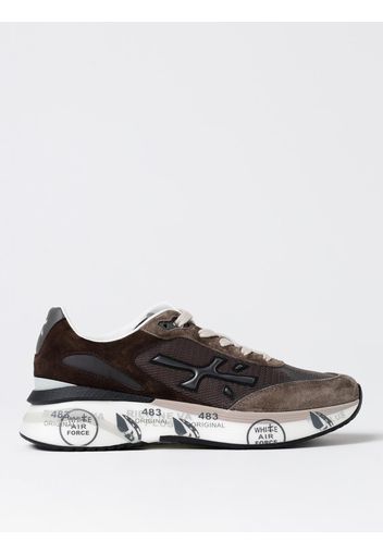 Sneakers Moe Run Premiata in camoscio e nylon