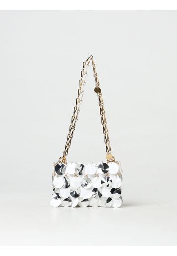 Borsa Rabanne in tessuto con paillettes