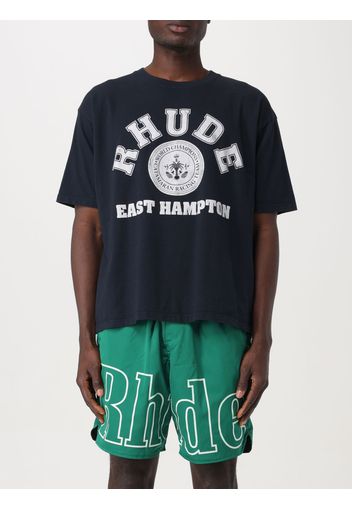 T-shirt oversize Rhude in cotone