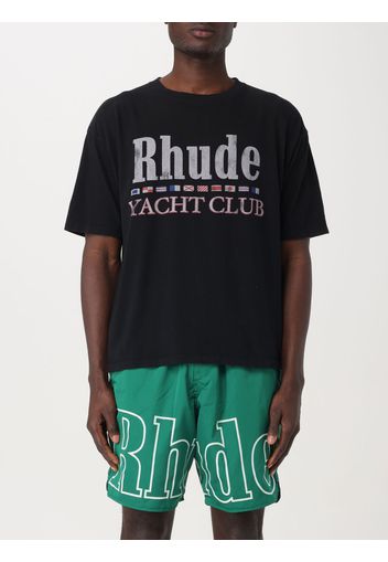T-shirt Rhude in jersey stampato