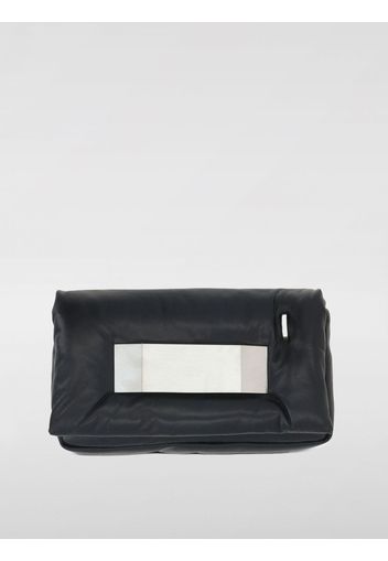 Clutch Pillow Griffin Rick Owens in pelle a grana