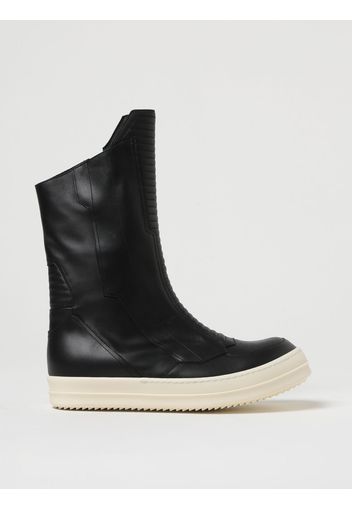 Sneakers Moto Rick Owens in pelle con zip