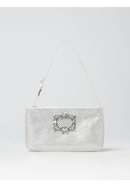 Borsa Nightlily Roger Vivier in raso con strass