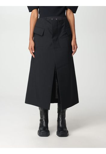 Gonna SACAI Donna colore Nero