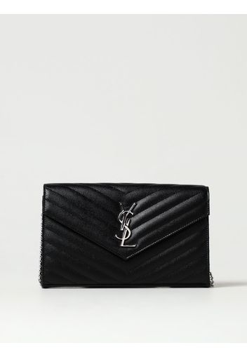 Borsa wallet Saint Laurent in pelle grain de poudre