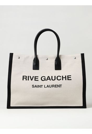 Borsa Rive Gauche Saint Laurent in canvas