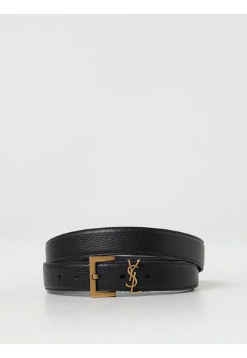 Cintura Saint Laurent in pelle a grana