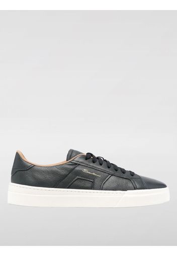 Sneakers Santoni in pelle a grana