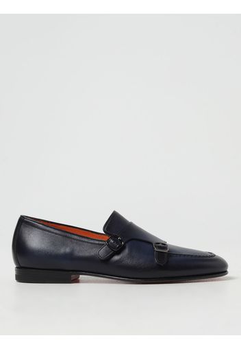 Monk Strap Santoni in pelle