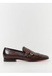 Monk strap Santoni in pelle con frange