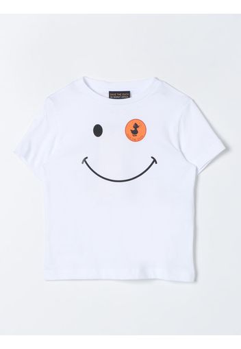 T-Shirt SAVE THE DUCK Bambino colore Bianco