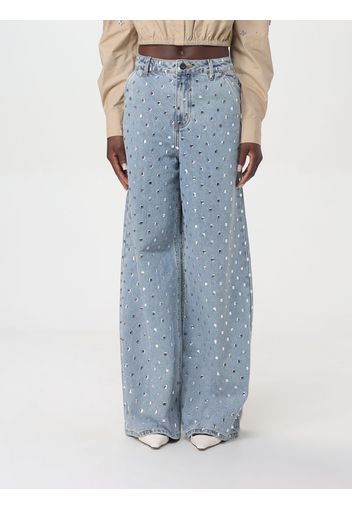 Jeans con strass all-over Self-Portrait