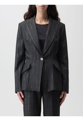 Blazer Simona Corsellini in misto viscosa e lana stretch