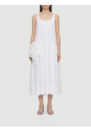 Abito midi in tulle di cotone multistrato con fiore Simone Rocha