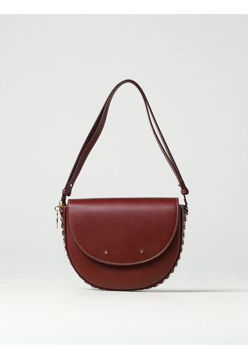 Borsa Flap Stella McCartney in pelle sintetica con dettaglio chain