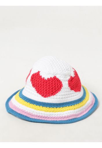 Cappello Stella McCartney Kids in maglia con intarsio