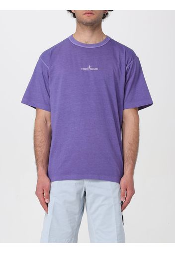 T-Shirt STONE ISLAND Uomo colore Lavanda