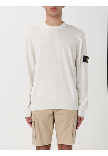 Maglia STONE ISLAND Uomo colore Bianco